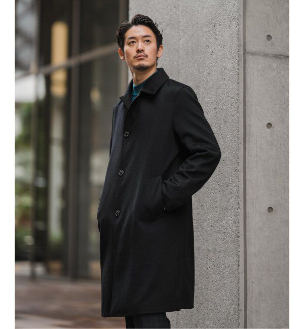 EDIFICE「MACKINTOSH(マッキントッシュ) 別注 DUNKELD/ダンケルド BT Loro Piana Fabric」|ステンカラーコート|