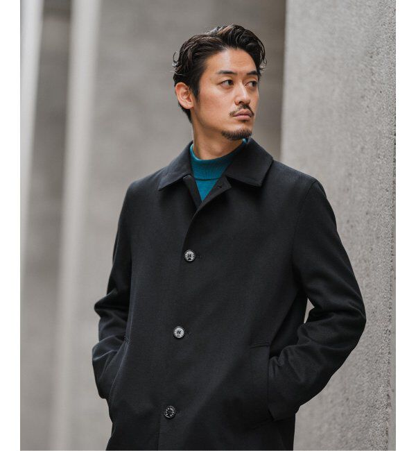 EDIFICE「MACKINTOSH(マッキントッシュ) 別注 DUNKELD/ダンケルド BT Loro Piana Fabric」|ステンカラーコート|