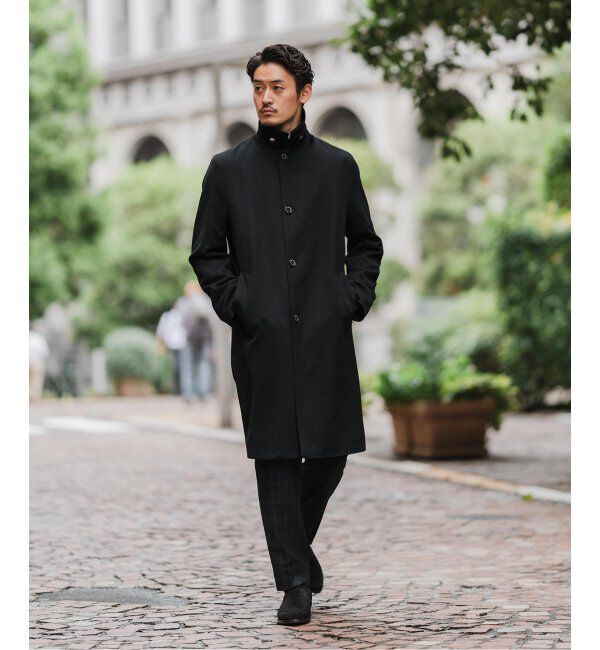 EDIFICE「MACKINTOSH(マッキントッシュ) 別注 DUNKELD/ダンケルド BT Loro Piana Fabric」|ステンカラーコート|