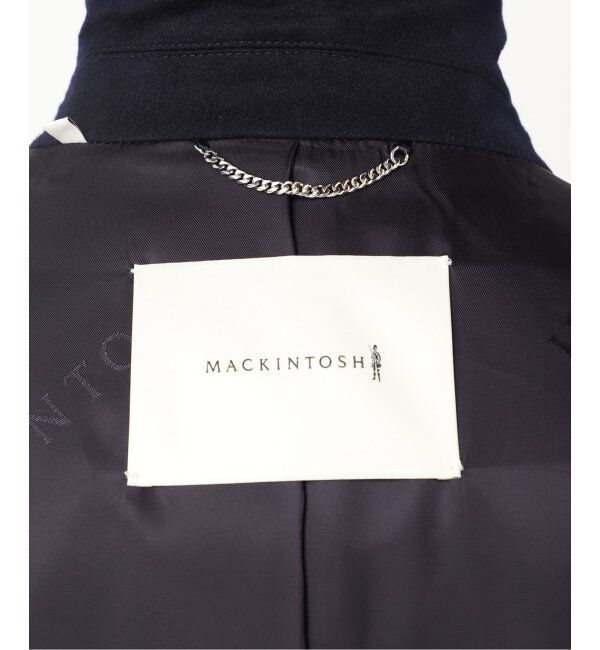 EDIFICE「MACKINTOSH(マッキントッシュ) 別注 DUNKELD/ダンケルド BT Loro Piana Fabric」|ステンカラーコート|