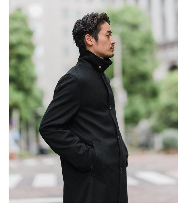 EDIFICE「MACKINTOSH(マッキントッシュ) 別注 DUNKELD/ダンケルド BT Loro Piana Fabric」|ステンカラーコート|