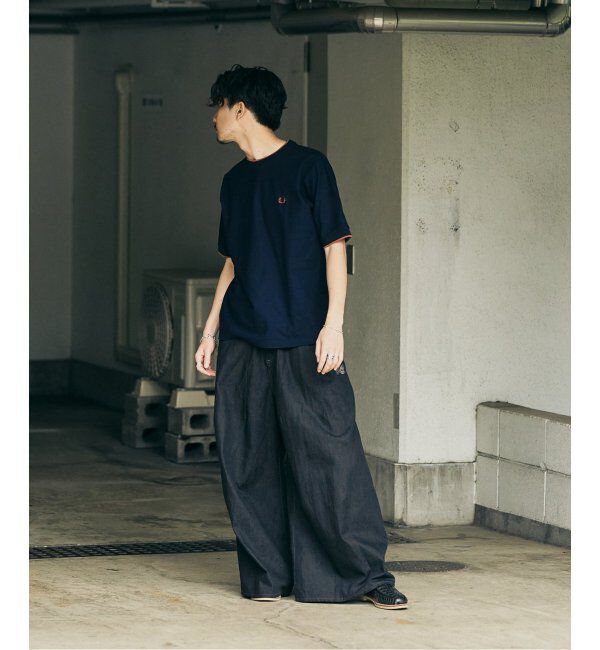 417 EDIFICE「FRED PERRY 417別注  Textured Single Tipped Tシャツ」|Tシャツ・カットソー|