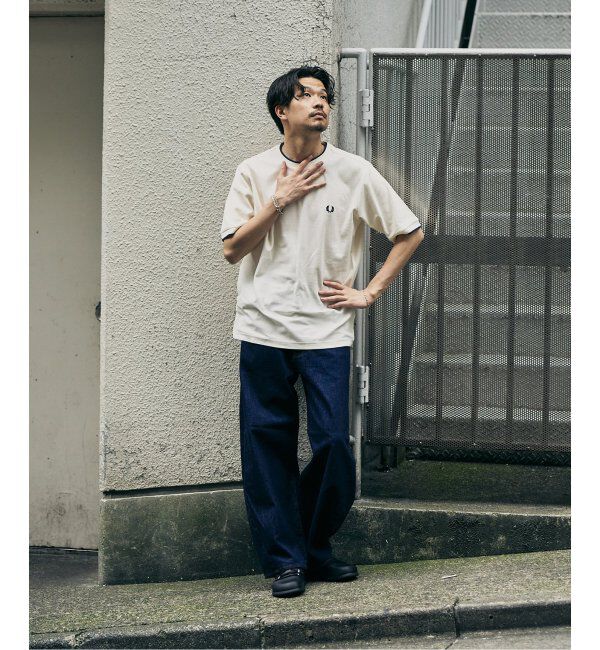 417 EDIFICE「FRED PERRY 417別注  Textured Single Tipped Tシャツ」|Tシャツ・カットソー|