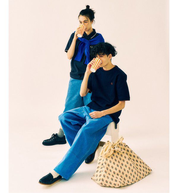 417 EDIFICE「FRED PERRY 417別注  Textured Single Tipped Tシャツ」|Tシャツ・カットソー|