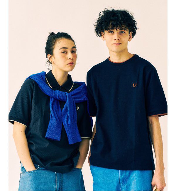 417 EDIFICE「FRED PERRY 417別注  Textured Single Tipped Tシャツ」|Tシャツ・カットソー|