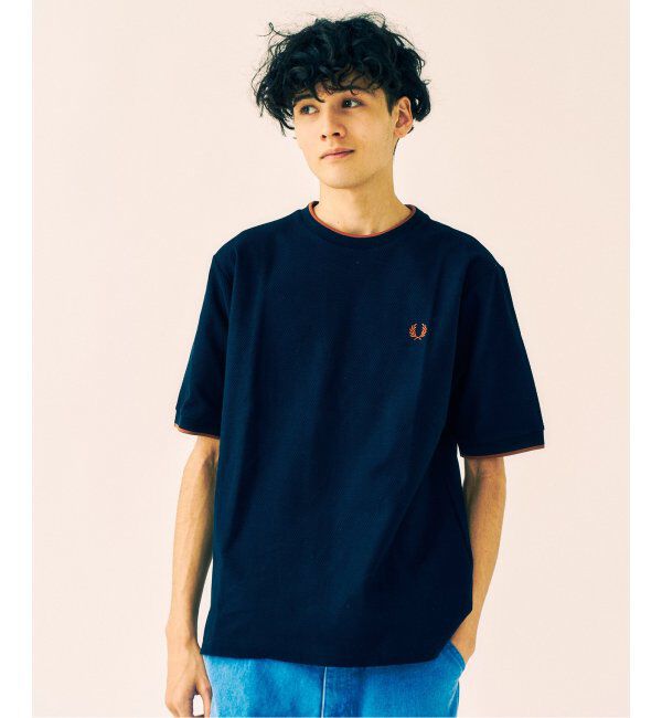 417 EDIFICE「FRED PERRY 417別注  Textured Single Tipped Tシャツ」|Tシャツ・カットソー|