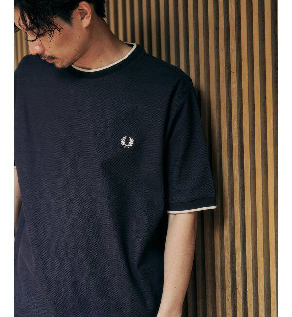 417 EDIFICE「FRED PERRY 417別注  Textured Single Tipped Tシャツ」|Tシャツ・カットソー|
