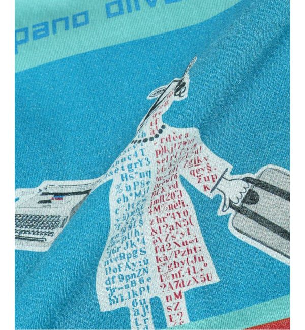 EDIFICE「《追加》SAVIGNAC (サヴィニャック) 別注 French Company プリント Tシャツ」|Tシャツ・カットソー|