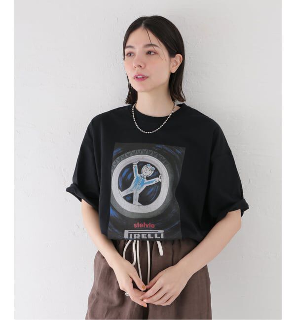 EDIFICE「《追加》SAVIGNAC (サヴィニャック) 別注 French Company プリント Tシャツ」|Tシャツ・カットソー|