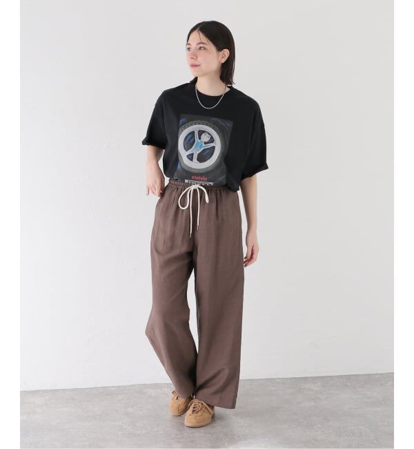 EDIFICE「《追加》SAVIGNAC (サヴィニャック) 別注 French Company プリント Tシャツ」|Tシャツ・カットソー|