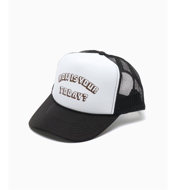 PULP「TODAY edition / トゥデイエディション TODAY ALPHABET 05 TRUCKER」|キャップ・キャスケット|ホワイト