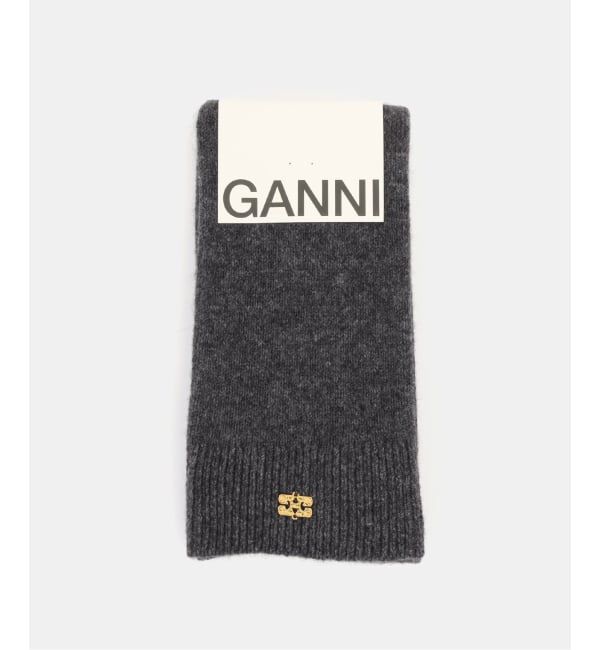 PULP「GANNI / ガニー Wool Yak Mix High Socks」|ソックス|グレー