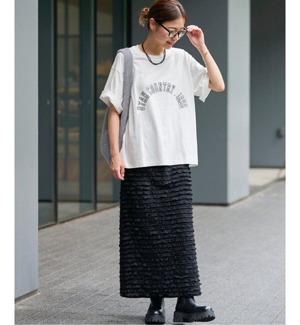 JOURNAL STANDARD relume「コットンアーチロゴTEE」|Tシャツ・カットソー|