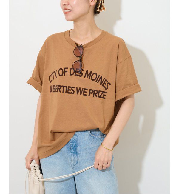 JOURNAL STANDARD relume「コットンアーチロゴTEE」|Tシャツ・カットソー|