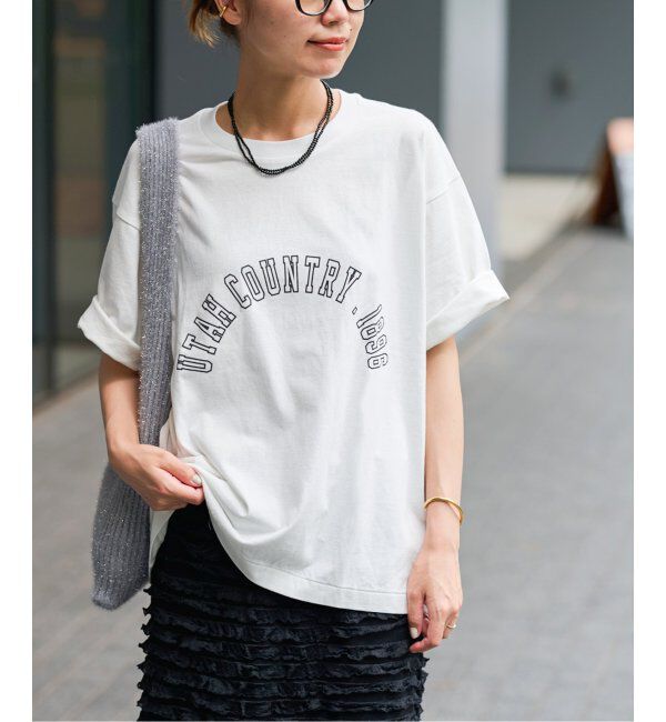 JOURNAL STANDARD relume「コットンアーチロゴTEE」|Tシャツ・カットソー|