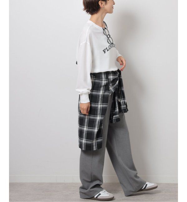 JOURNAL STANDARD relume「ジョーゼットロゴロンTEE」|シャツ・ブラウス|