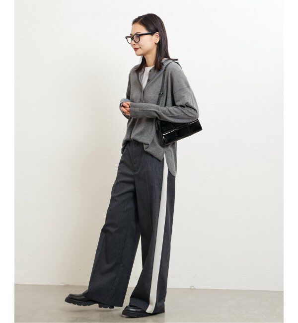 JOURNAL STANDARD「《WEB限定追加2》ウォッシャブル2WAYヘンリープルオーバー」|ニット・セーター|