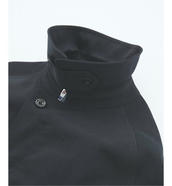 JOURNAL STANDARD「Aquascutum for JOURNAL STANDARD EX WOOL GABARDINE BALMACHAN COAT」|ステンカラーコート|