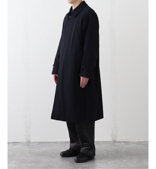 JOURNAL STANDARD「Aquascutum for JOURNAL STANDARD EX WOOL GABARDINE BALMACHAN COAT」|ステンカラーコート|