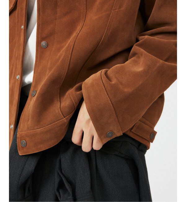 JOURNAL STANDARD relume「LEVI&rsquo;S(R) / リーバイス(R) 別注 TYPE III スエード トラッカージャケット」|ライダースジャケット|