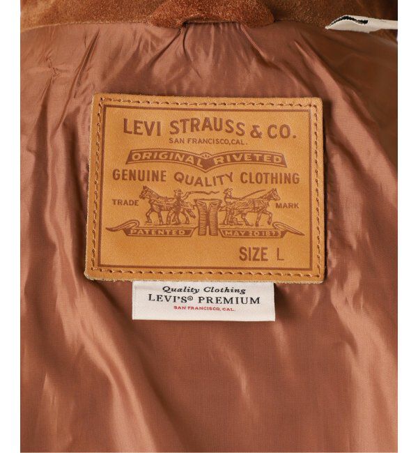 JOURNAL STANDARD relume「LEVI&rsquo;S(R) / リーバイス(R) 別注 TYPE III スエード トラッカージャケット」|ライダースジャケット|