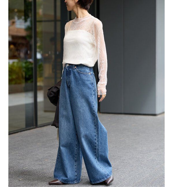 JOURNAL STANDARD relume「ラッセルストレッチレースハイネック」|Tシャツ・カットソー|