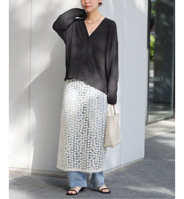 JOURNAL STANDARD relume「テープヤーンニュアンスVカーディガン」|カーディガン|