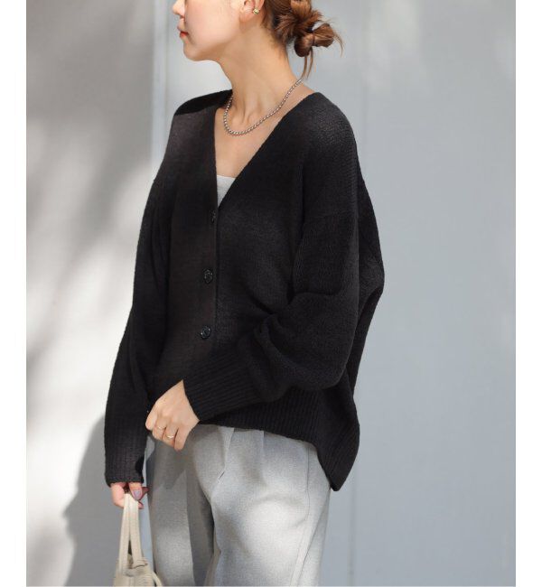 JOURNAL STANDARD relume「テープヤーンニュアンスVカーディガン」|カーディガン|
