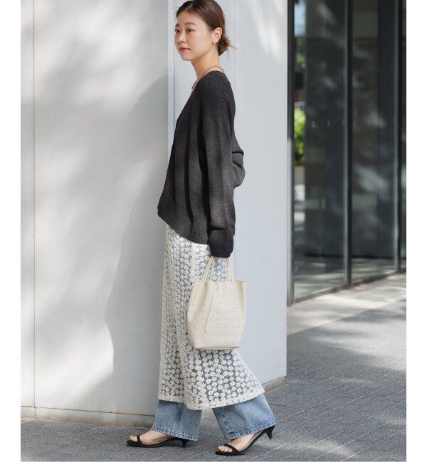 JOURNAL STANDARD relume「テープヤーンニュアンスVカーディガン」|カーディガン|