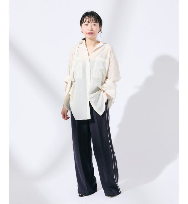 journal standard L'essage「ミリオーネツイル ラインパンツ」|スラックス|