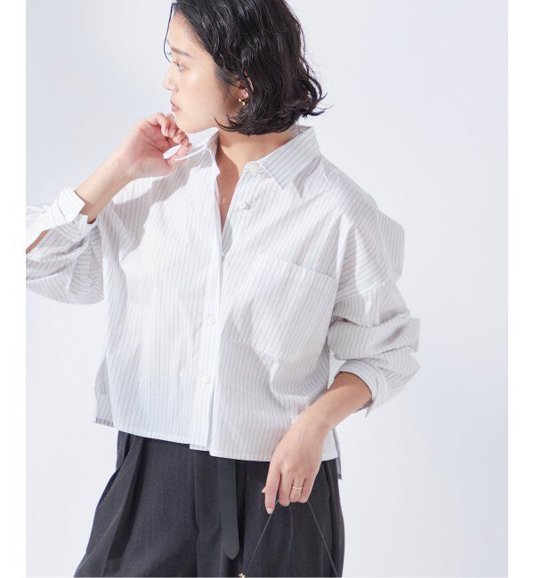 journal standard L'essage「タイプライターショート シャツ」|シャツ・ブラウス|