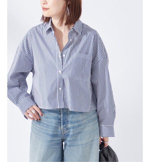 journal standard L'essage「タイプライターショート シャツ」|シャツ・ブラウス|