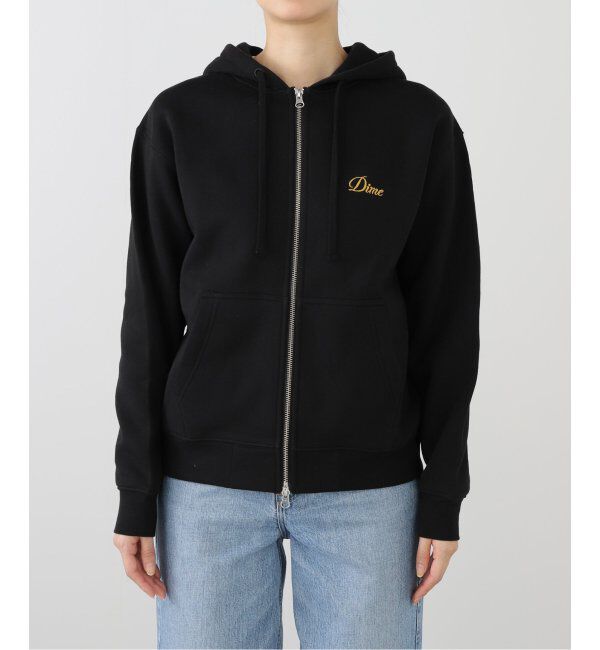 Oriens JOURNAL STANDARD「【Dime/ダイム】 CURSIVE ZIP-HOODIE」|パーカー|