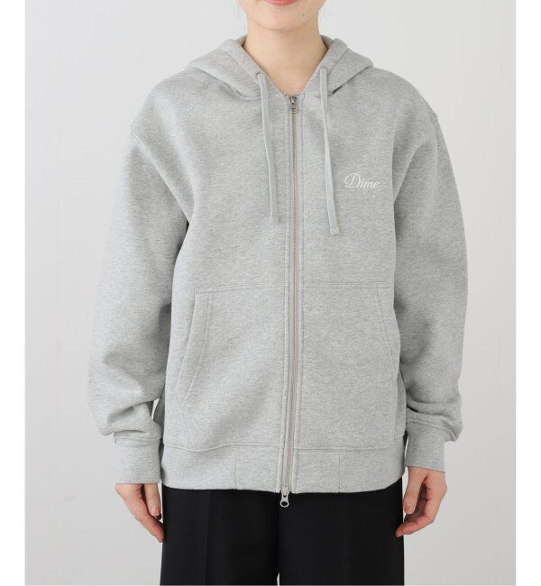 Oriens JOURNAL STANDARD「【Dime/ダイム】 CURSIVE ZIP-HOODIE」|パーカー|