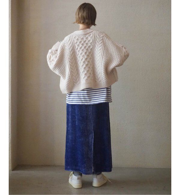 journal standard luxe「ラメボーダー クルーネックBigプルオーバー」|Tシャツ・カットソー|