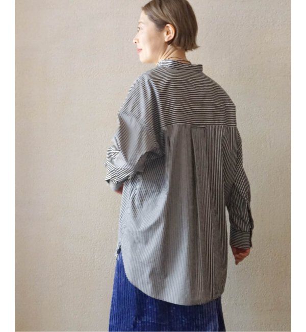 journal standard luxe「タイプライタースタンドカラープルシャツ」|シャツ・ブラウス|