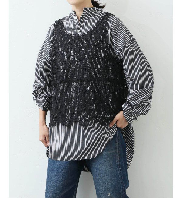 journal standard luxe「タイプライタースタンドカラープルシャツ」|シャツ・ブラウス|