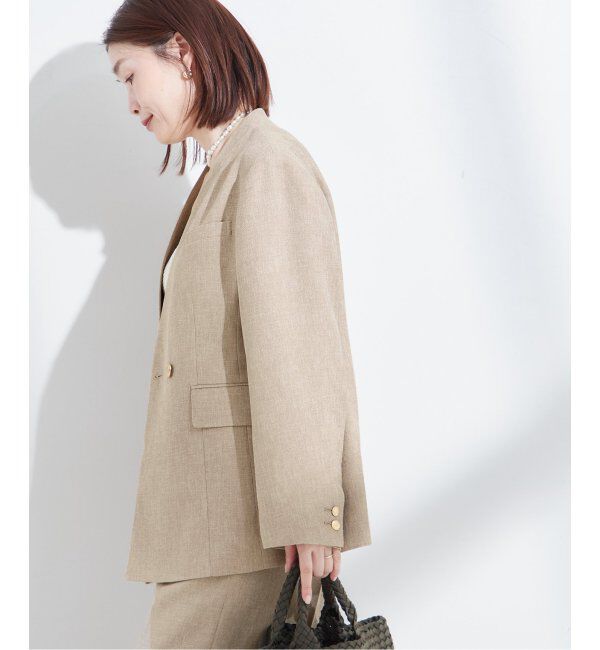 journal standard L'essage「リノオックスノーカラージャケット」|ノーカラージャケット|