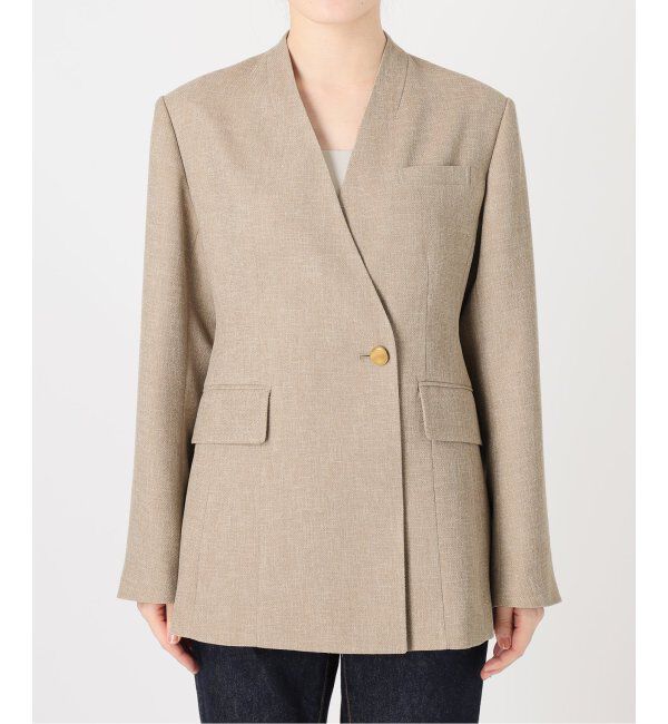 journal standard L'essage「リノオックスノーカラージャケット」|ノーカラージャケット|