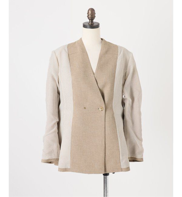 journal standard L'essage「リノオックスノーカラージャケット」|ノーカラージャケット|