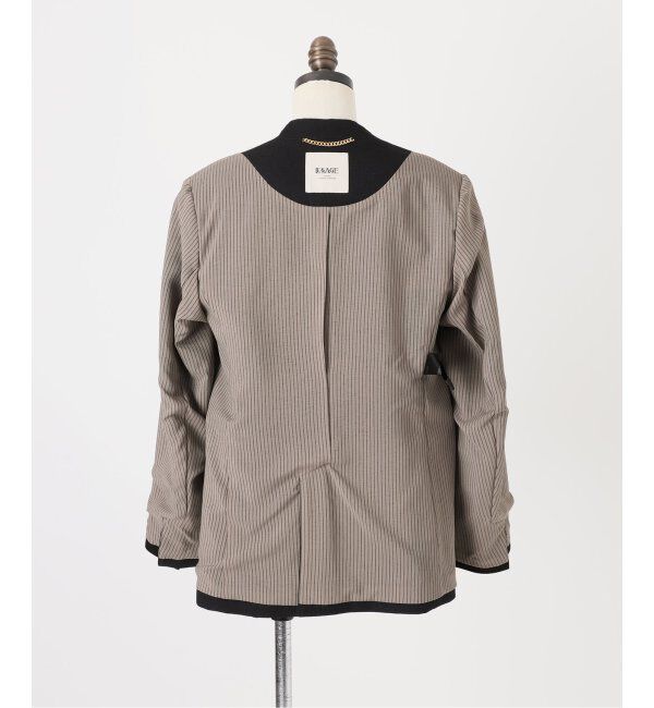 journal standard L'essage「リノオックスノーカラージャケット」|ノーカラージャケット|