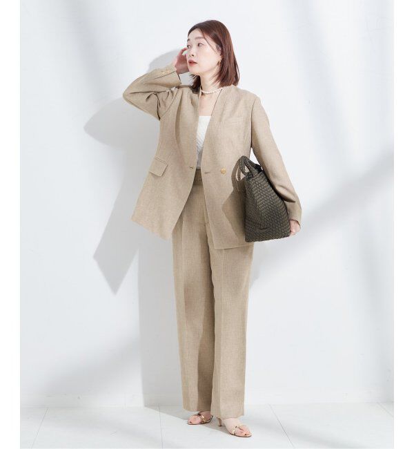 journal standard L'essage「リノオックスノーカラージャケット」|ノーカラージャケット|