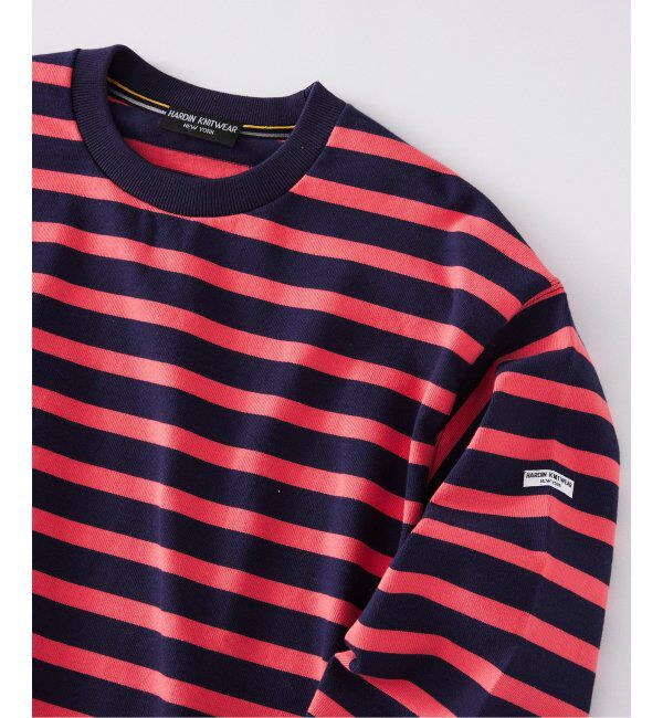 JOURNAL STANDARD relume「HARDIN KNITWEAR 別注 ヘビーオンスボーダー ロングスリーブTシャツ」|Tシャツ・カットソー|