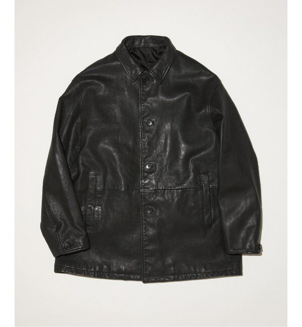 JOURNAL STANDARD「ゴートレザー ダッズカバーオール」|ライダースジャケット|