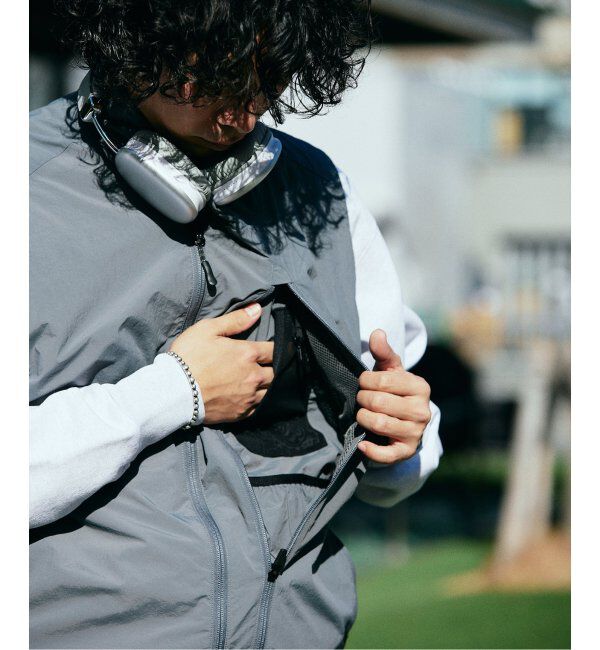 JOURNAL STANDARD relume「SNOWPEAK / スノーピーク 別注 Nylon Tussah VEST」|ダウンベスト・ベスト|