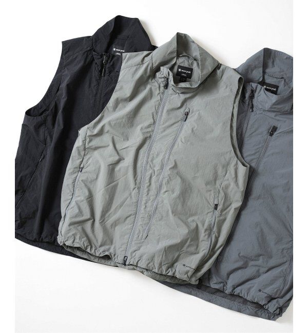 JOURNAL STANDARD relume「SNOWPEAK / スノーピーク 別注 Nylon Tussah VEST」|ダウンベスト・ベスト|