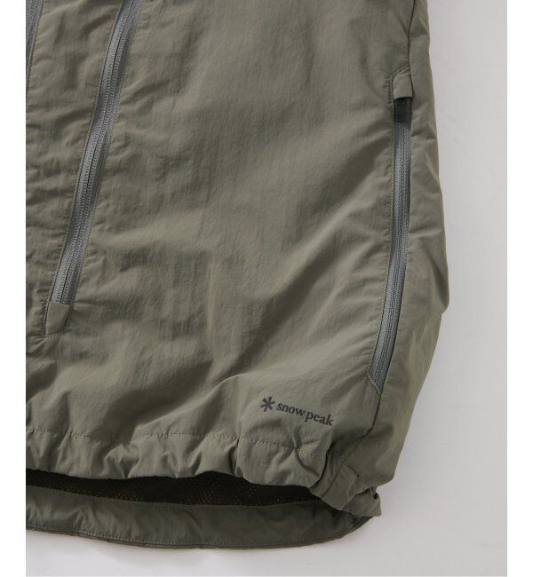 JOURNAL STANDARD relume「SNOWPEAK / スノーピーク 別注 Nylon Tussah VEST」|ダウンベスト・ベスト|