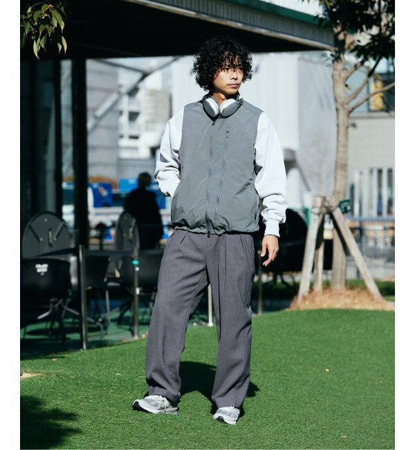 JOURNAL STANDARD relume「SNOWPEAK / スノーピーク 別注 Nylon Tussah VEST」|ダウンベスト・ベスト|