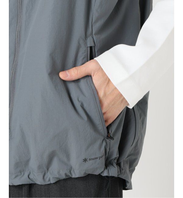 JOURNAL STANDARD relume「SNOWPEAK / スノーピーク 別注 Nylon Tussah VEST」|ダウンベスト・ベスト|