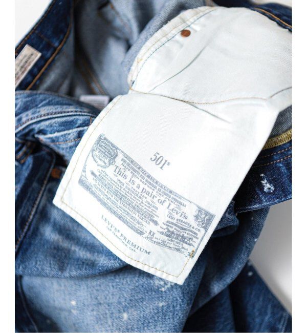 JOURNAL STANDARD「LEVI&rsquo;S(R)/リーバイス(R) 別注 501(R) Selvedge Paint Splatters L28」|デニム|